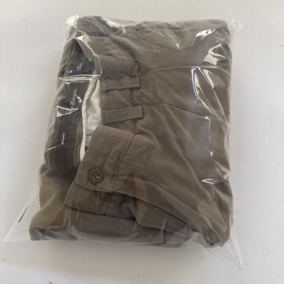 VTG Tommy Bahama Silk Pleated Pants Relaxed Slacks Beach Wedding Cuffed 35x29 - Picture 10 of 10